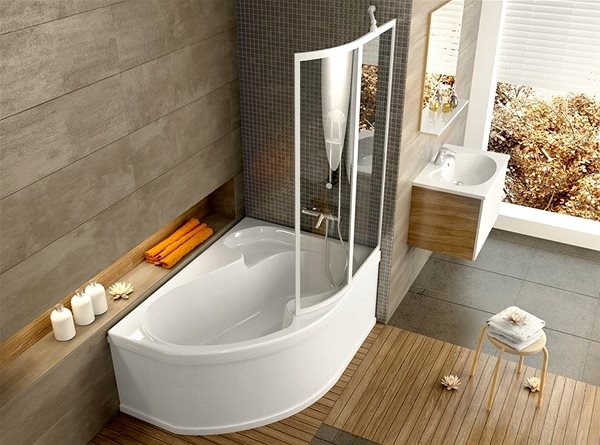 Tap RAVAK TE 022.00/150 Thermostatic Bath Wall Mixer Lifestyle