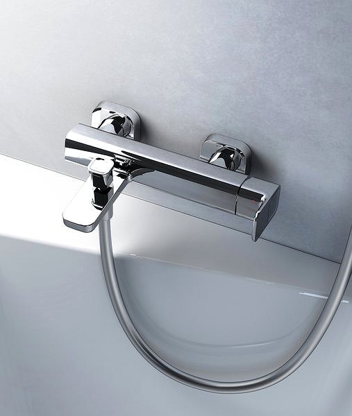 Tap RAVAK TD 022.00/150 Bath Wall Mixer 150mm Lifestyle