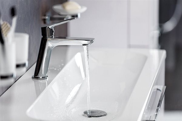 Tap RAVAK CL 011.00 Washbasin Freestanding Faucet with Drain Lifestyle