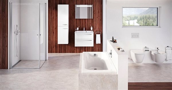 Tap RAVAK CR 064.00 Concealed Thermostatic Shower Mixer without Switch Lifestyle