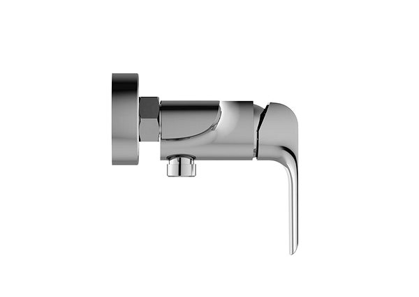 Tap Ravak FL 032.00/150 Shower Wall Mixer 150 Lateral view