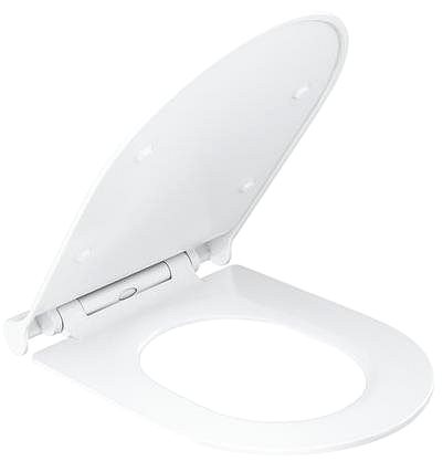 WC doska RAVAK WC doska Uni Chrome Slim biela Vlastnosti/technológia