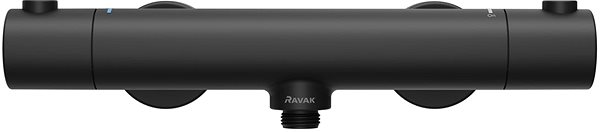 Vodovodná batéria RAVAK PU 033.20/150 Termostatická sprchová batéria, čierna ...