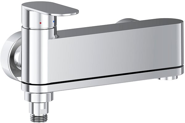 Tap Ravak CR II 022.00CR Bathroom wall-mounted mixer without set, chrome ...