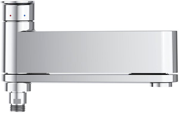 Tap Ravak CR II 022.00CR Bathroom wall-mounted mixer without set, chrome ...