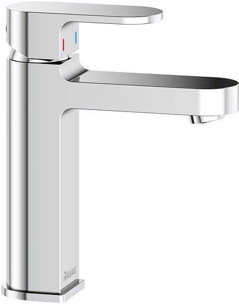 Tap RAVAK CR 014.00CR Basin mixer 180 mm, without waste, chrome ...