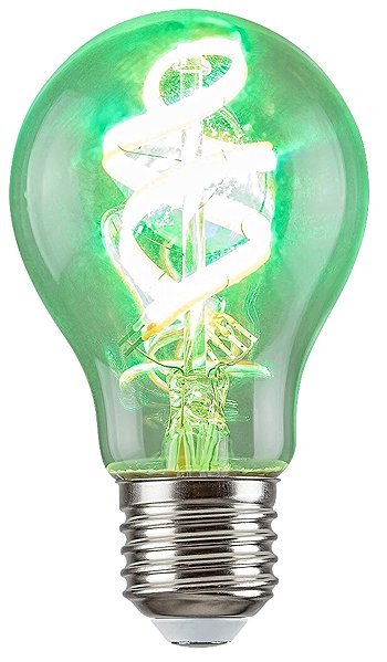 LED bulb Rabalux LED bulb Spiral Filament Amber A60 4W E27 .