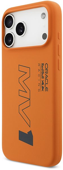 Handyhülle Red Bull Silicone MV1 MagSafe Back Cover für iPhone 17 Pro Max Orange ...