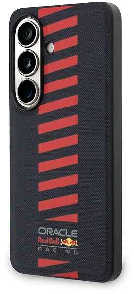 Handyhülle Red Bull PU Leather Meshed Powerbar Magnetic Back Cover für Samsung Galaxy S26 Navy ...