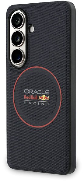 Kryt na mobil Red Bull PU Leather Meshed Red Ring Magnetic Zadný Kryt na Samsung Galaxy S26+ Navy ...