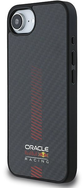 Handyhülle Red Bull Carbon Powerbar MagSafe Back Cover für iPhone 16e/17e Black ...