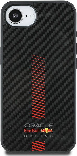 Handyhülle Red Bull Carbon Powerbar MagSafe Back Cover für iPhone 16e/17e Black ...