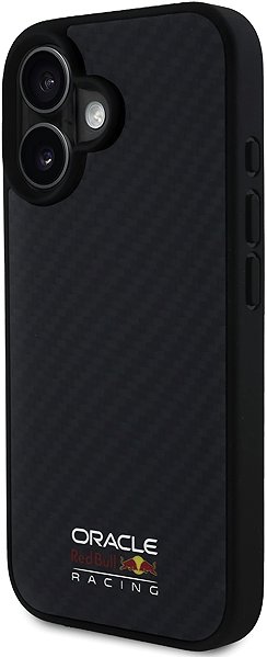 Handyhülle Red Bull Carbon Shiny Logo MagSafe Back Cover für iPhone 16 Black ...