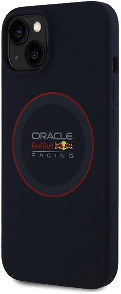 Handyhülle Red Bull Silicone Red Ring MagSafe Back Cover für iPhone 13 Navy ...