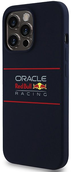 Handyhülle Red Bull Silicone Horizontal Logo MagSafe Back Cover für iPhone 13 Pro Navy ...