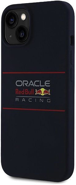 Handyhülle Red Bull Silicone Horizontal Logo MagSafe Back Cover für iPhone 14 Navy ...