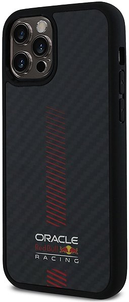 Handyhülle Red Bull Carbon Powerbar MagSafe Back Cover für iPhone 12/12 Pro Black ...