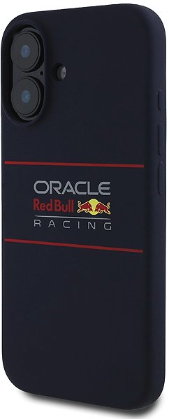 Handyhülle Red Bull Silicone Horizontal Logo MagSafe Back Cover für iPhone 16 Plus Navy ...
