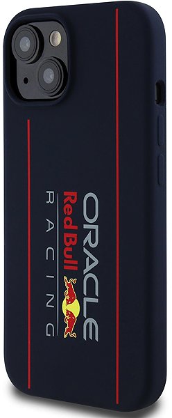 Telefon tok Red Bull Vertical Logo iPhone 15 MagSafe tengerészkék szilikon tok ...