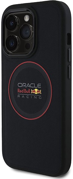 Handyhülle Red Bull PU Leather Red Ring MagSafe Back Cover für iPhone 14 Pro Navy ...