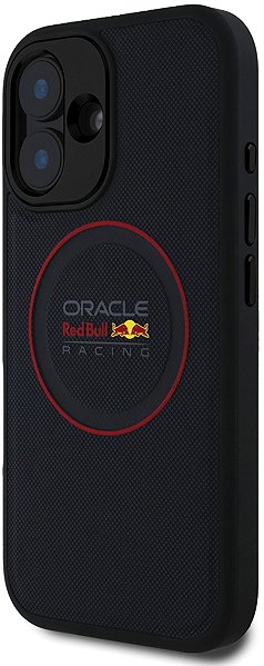 Handyhülle Red Bull PU Leather Red Ring MagSafe Back Cover für iPhone 16 Plus Navy ...