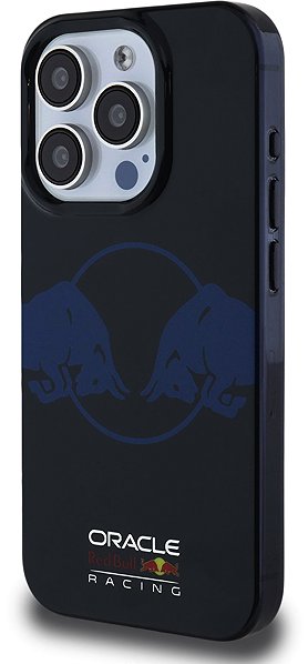 Kryt na mobil Red Bull PC/TPU Two Bulls Magsafe Zadný Kryt pre iPhone 15 Pre Navy ...