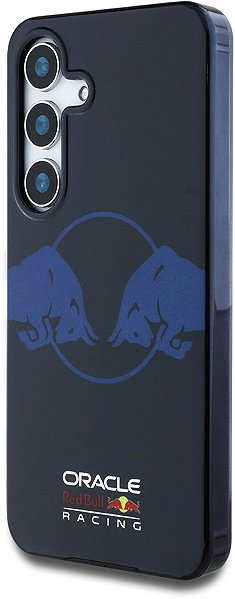 Handyhülle Red Bull PC/TPU Two Bulls Magsafe Back Cover für Samsung Galaxy S25 Navy ...