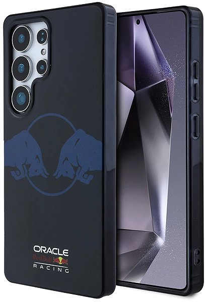 Handyhülle Red Bull PC/TPU Two Bulls Magsafe Back Cover für Samsung Galaxy S25 Ultra Navy ...