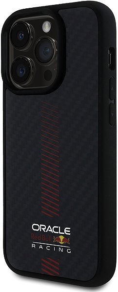 Handyhülle Red Bull Carbon Powerbar MagSafe Back Cover für iPhone 14 Pro Black ...