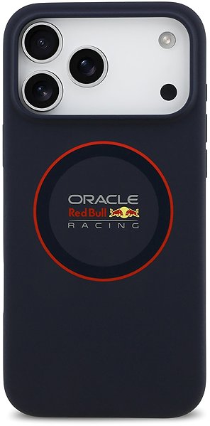 Handyhülle Red Bull Silicone Red Ring MagSafe Back Cover für iPhone 17 Pro Max Navy ...