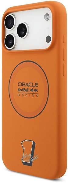 Telefon tok Red Bull Silicone Blue Ring MagSafe iPhone 17 Pro Max Orange tok ...