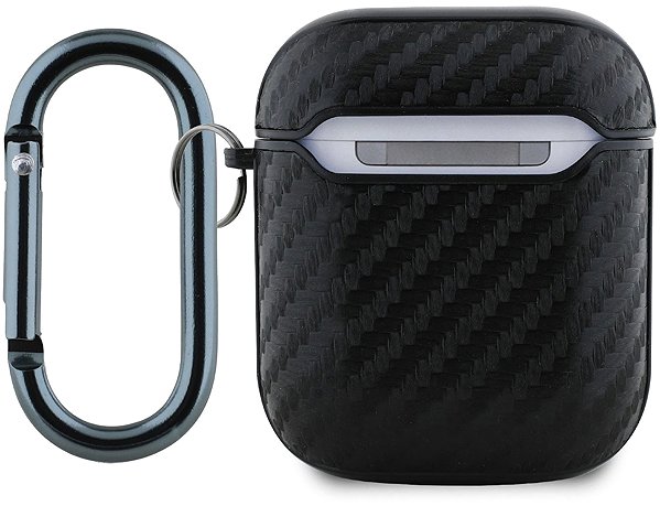 Headphone Case Red Bull PU Carbon Case for AirPods 1/2 Black ...