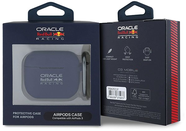 Headphone Case Red Bull Silicone Case for AirPods 3 Navy ...