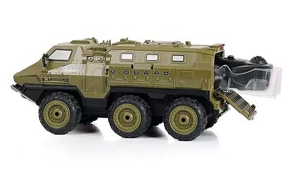 RC model Amewi V-Guard Obrněné vozidlo 1:16, vojenská zelená ...