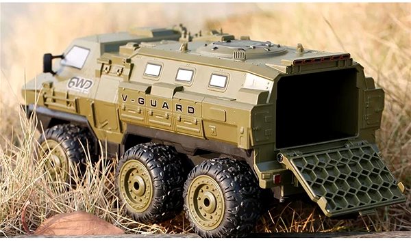 RC model Amewi V-Guard Obrněné vozidlo 1:16, vojenská zelená ...