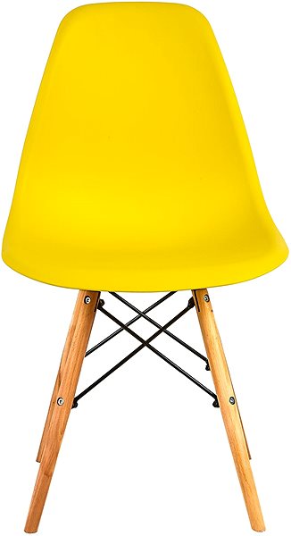 Jedálenská stolička Aga Jedálenská stolička Žltá ...