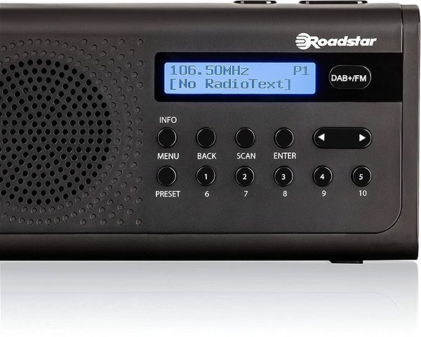 Radio Roadstar TRA-300D+ Features/technology