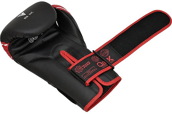 Boxing gloves RDX Kids boxing gloves 4B Robo, red and black, 6 oz.
