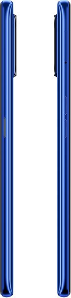 Mobile Phone Realme 7 Pro Dual SIM 8 + 128GB Blue Lateral view