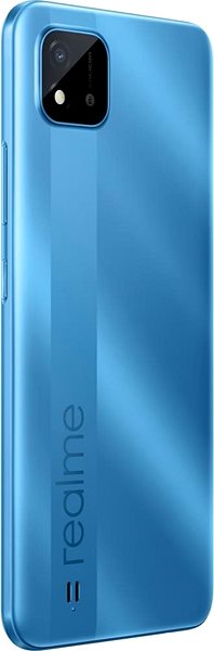 Mobiltelefon Realme C11 2021 32GB kék Hátoldal