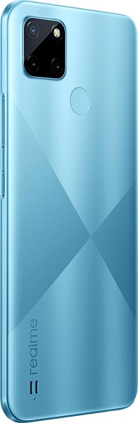 Mobiltelefon Realme C21Y 32GB kék Hátoldal