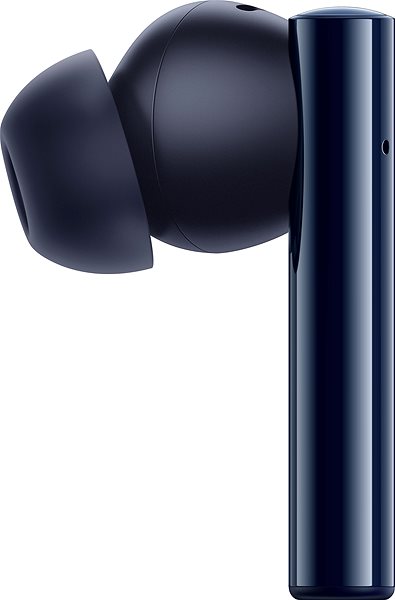 Bezdrôtové slúchadlá Realme Buds Air 2 Black Bočný pohľad
