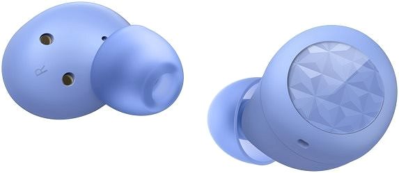 Kabellose Kopfhörer Realme Buds Q2 Blau Seitlicher Anblick