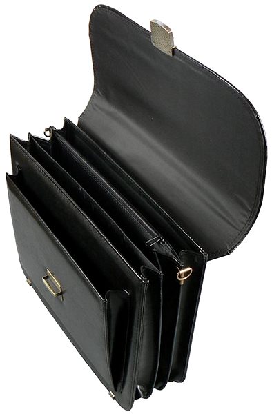 Taška na notebook REAbags 7416TR – čierna/nikel ...