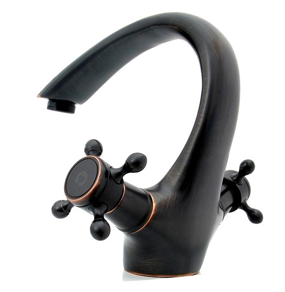 Tap REA Basin mixer Retro Old Black (REA-B0225) ...