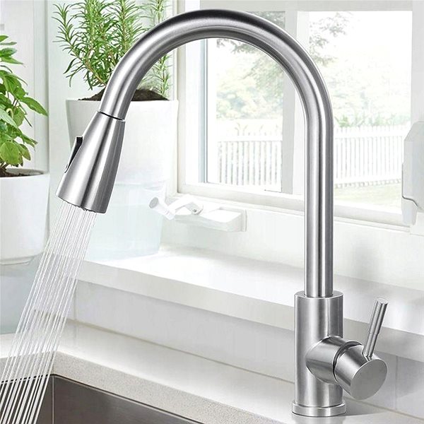 Tap REA Sink mixer CROSS nickel (REA-B5308) ...