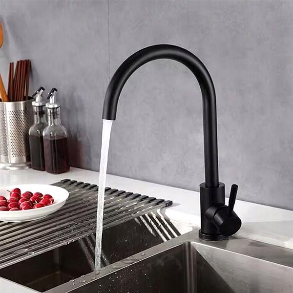 Tap REA Kitchen Faucet Talisa black matt (REA-B0978) ...