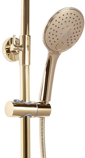 Tap REA Shower mixer 150 mm with thermostat VINCENT L. GOLD (REA-P8005) ...