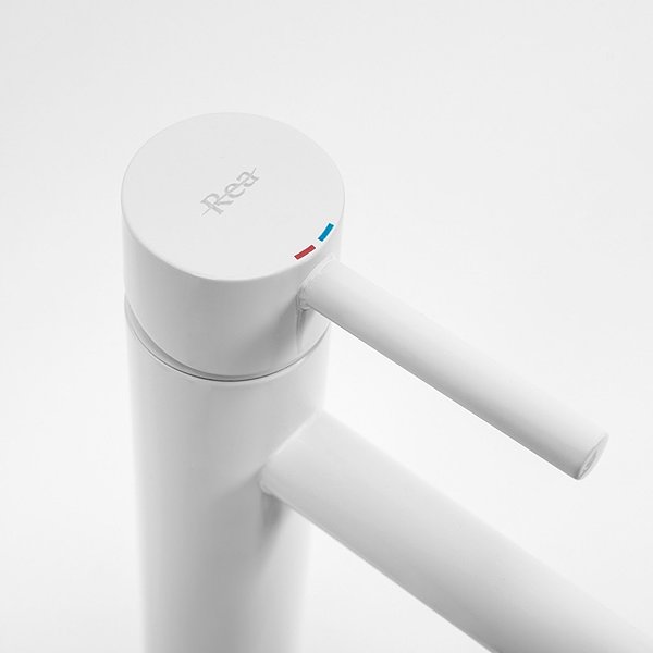 Tap REA High basin mixer Lungo white (REA-B4400) ...