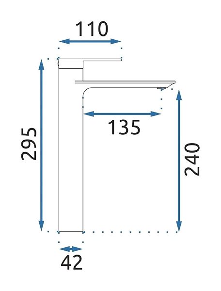 Tap REA Basin mixer Storm Chrom (REA-B6203) ...
